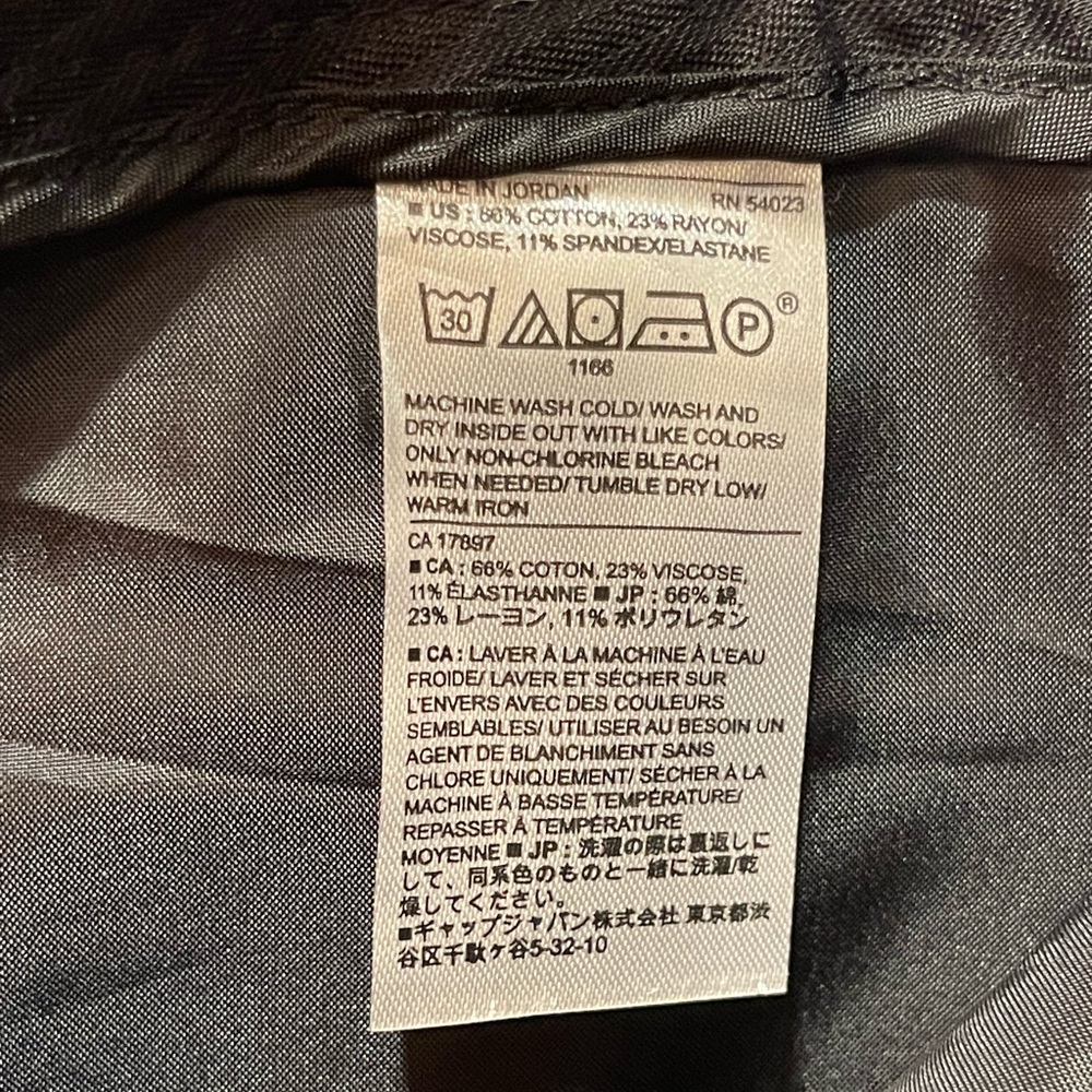 Women’s Banana Republic High Rise Sloan Pants Size 10 Gray - Picture 4 of 4